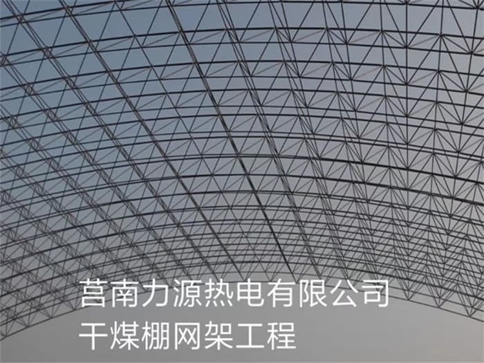 大石桥力源热电有限公司干煤棚网架工程